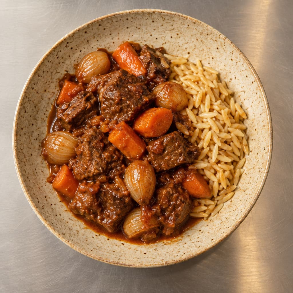 Beef Stifado — Batch