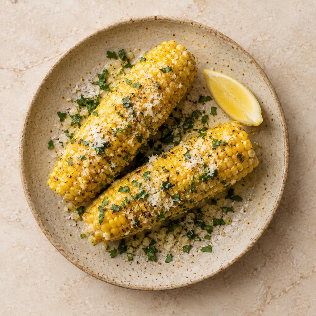 Corn on the Cob with Butter & Cheese — Side